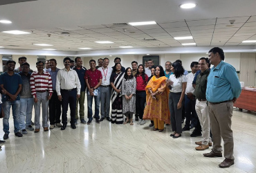 Group of participants at an industry forum